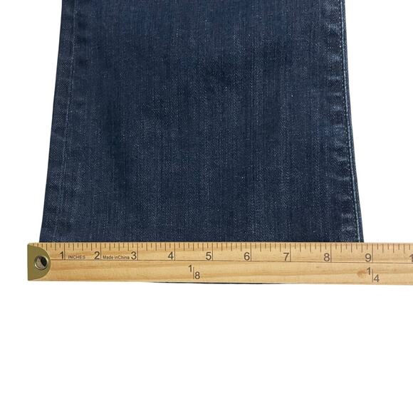 Joes Jeans Womens Size 29 Mid Rise Boot Cut Stretch Dark Wash Blue Denim Zip Fly - Picture 12 of 12